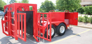 Mobile Hoof Trimming Chute