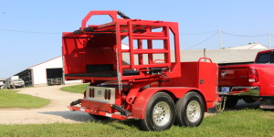 Portable Hoof Trimming Chute